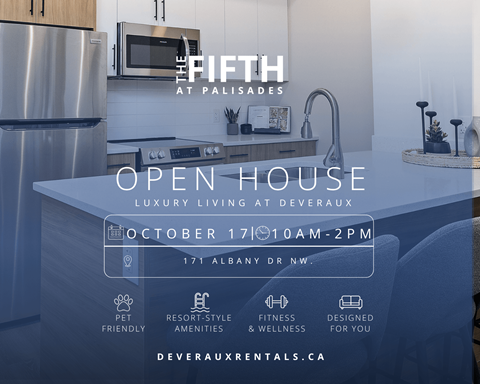 An open house is being held at the Fifth at Palisades in Dover, NH on October 17th from 10am-2pm.