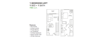 1 Bedroom - Loft