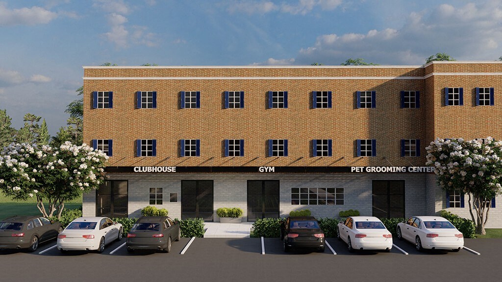 Reserved Parking Lot at Flats of Forestville, Forestville, MD