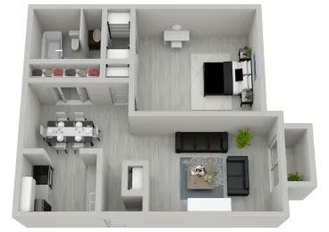 1 bed 1 bath 1 bed 1 bath at The Onyx Hoover Apartments, Alabama, 35216
