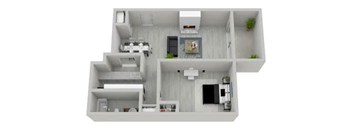1 bed 1 bath A at The Onyx Hoover Apartments, Hoover, AL, 35216