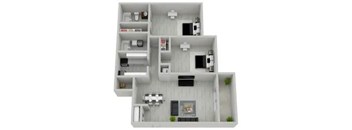 2 bed 2 bath at The Onyx Hoover Apartments, Alabama