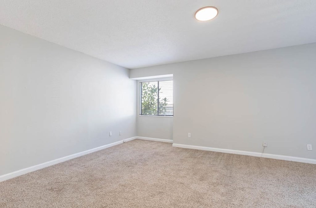 A room with a carpeted floor and a window. A room with a carpeted floor and a window at The Onyx Hoover Apartments, Hoover, AL