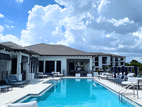 Sparkling Pool at The Orchard at Portofino Vineyards, Florida, 32149