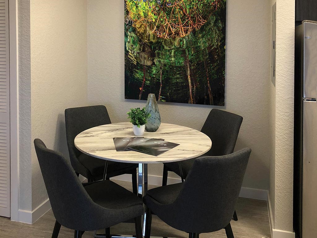 Dining Room at Icon One Daytona, Daytona Beach, Florida