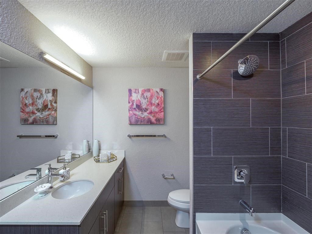 Bathroom at Icon One Daytona, Daytona Beach, FL