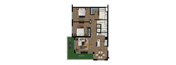 Unit E2 at Icon One, Daytona Beach, FL