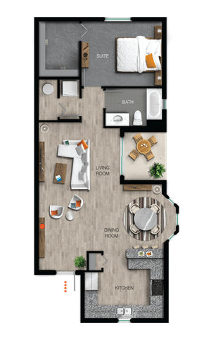 BOLERO Floor Plan at Portofino Cove, Fort Myers, Florida