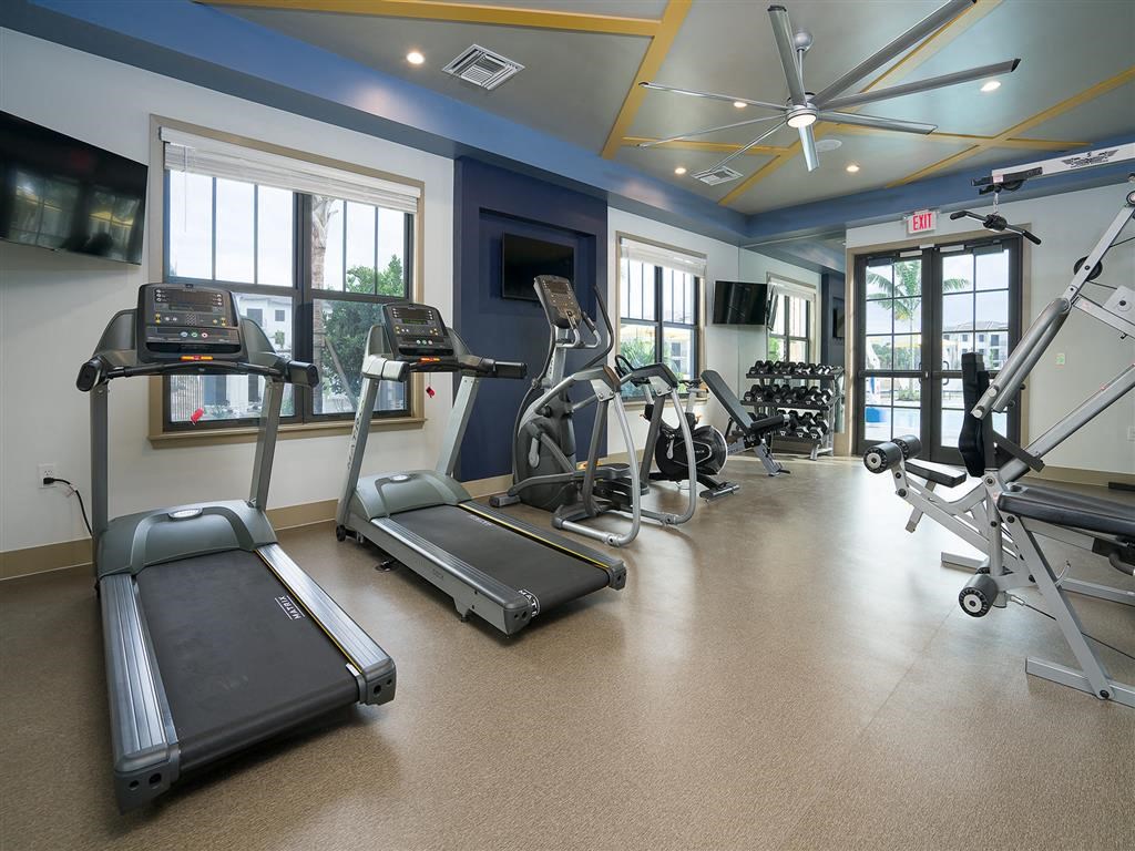 Fitness Center  at The Grove at Portofino Vineyards, Fort Myers, Florida