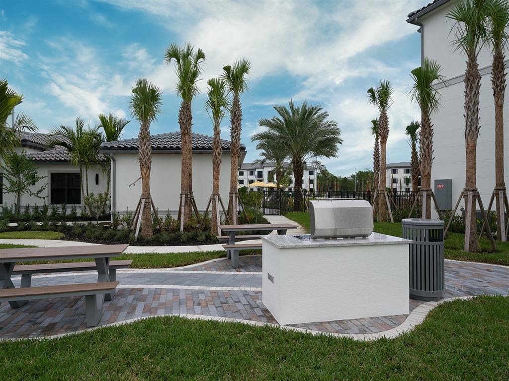 BBQ Area  at The Grove at Portofino Vineyards, Fort Myers, FL