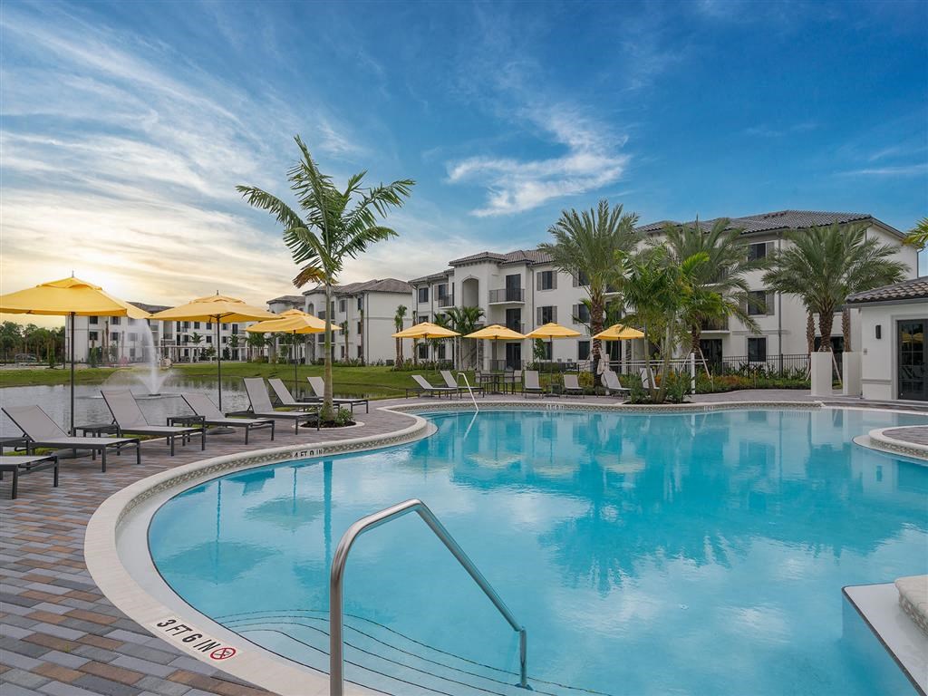 Pool & Sun Deck  at The Grove at Portofino Vineyards, Fort Myers