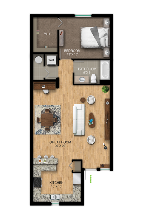 Floor Plan Martina at Portofino Landings, Florida, 34947