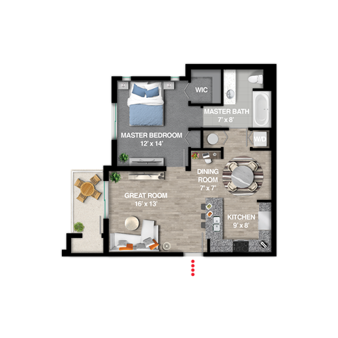 Boost Floor Plan at Icon One Daytona, Daytona Beach, FL