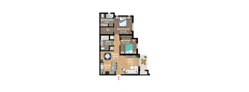 Navigator Floor Plan at Icon One Daytona, Daytona Beach