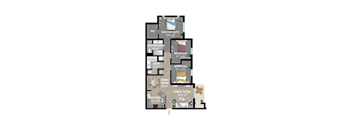 Drive Floor Plan at Icon One Daytona, Daytona Beach, FL, 32114