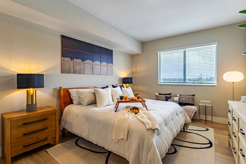 Comfortable Bedroom at Icon One, Daytona Beach