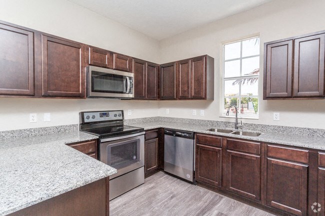 Kitchen at Playa Apartments, Florida
