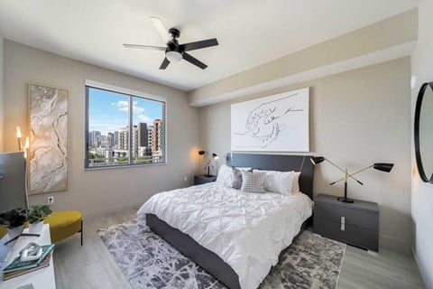 Gorgeous Bedroom at Quantum Apartments, Fort Lauderdale