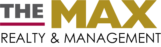 The Max Realty & Management logo.