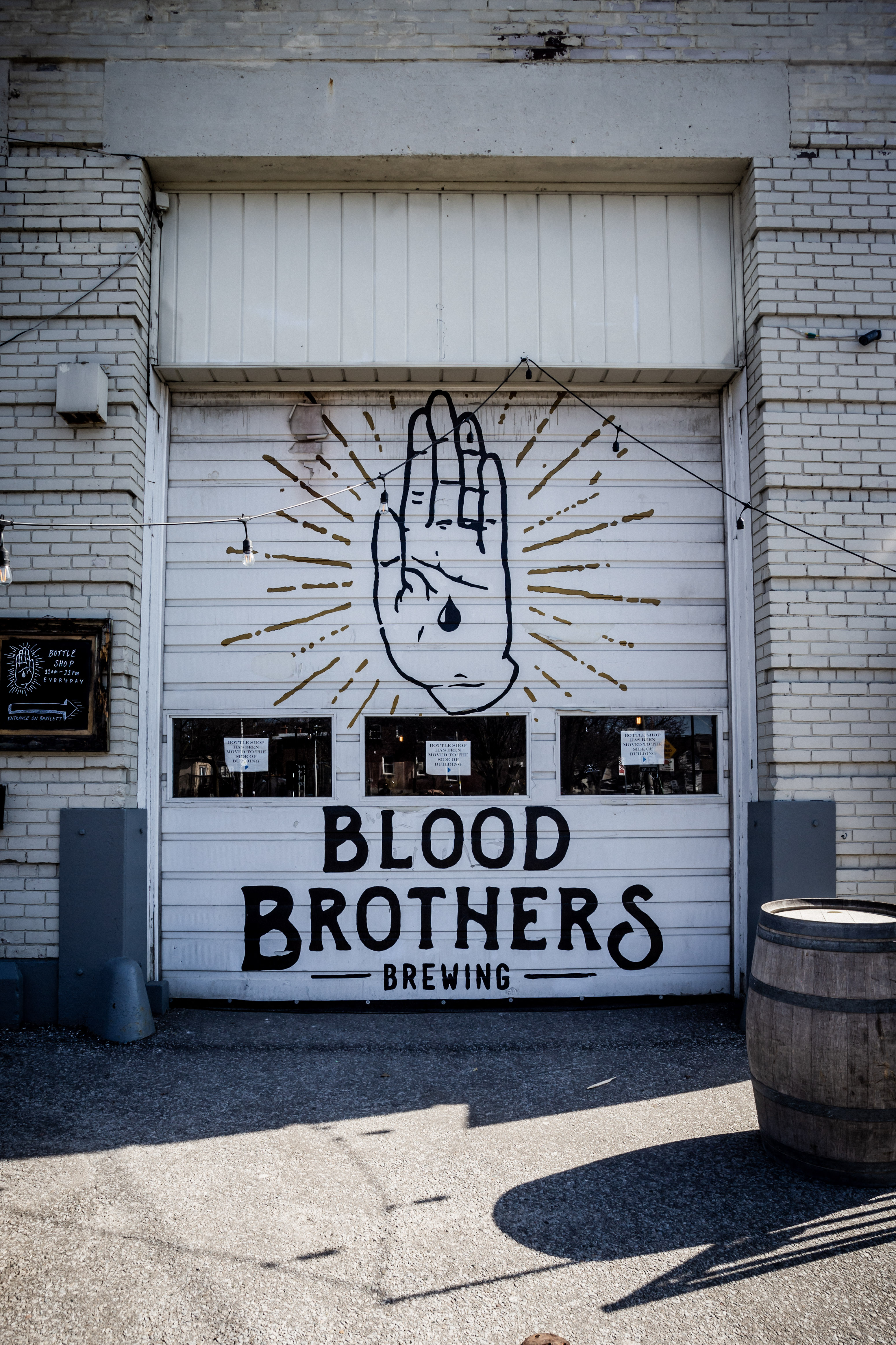 Blood Brothers Brewery entrance