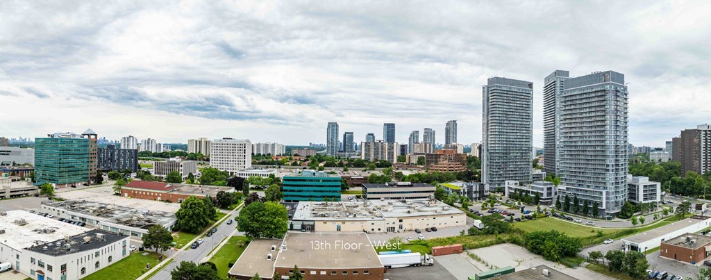 a cityscape of a city with tall buildings and skyscrapers