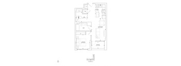a floor plan of a house