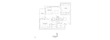 a floor plan of a house