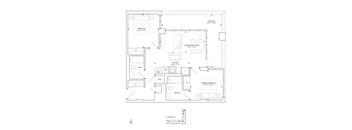 a floor plan of a house