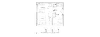 a floor plan of a small house