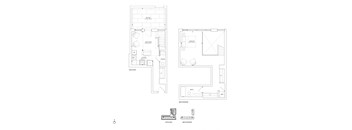 a black and white floor plan of a house
