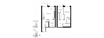 floor plan of the first floor of the house