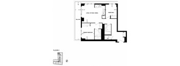 floor plan of the upper level of the house