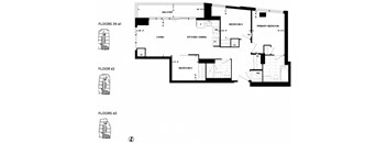 the floor plan of the residence
