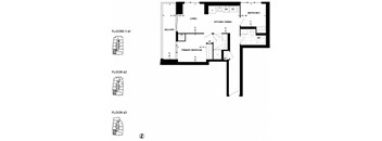 the floor plan of the residence
