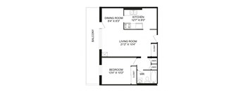 A - One Bedroom