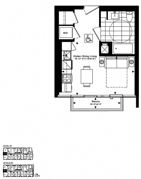 Studio Floor Plan