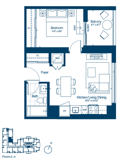 1295 Carling Avenue 1-2 Beds Apartment for Rent - Photo Gallery 19