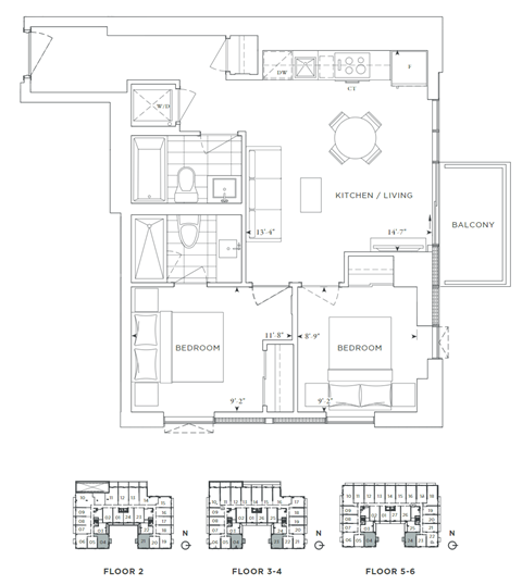 410 Dufferin Street Studio-3 Beds Apartment for Rent - Photo Gallery 80