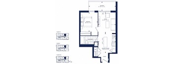 a floor plan of a house