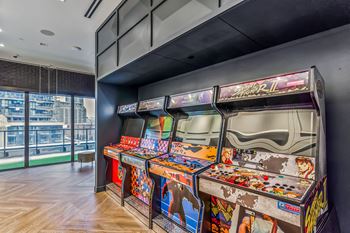 Vintage Arcade Room
