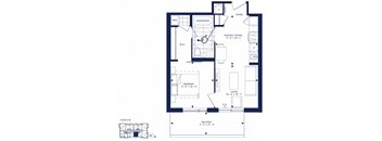 a floor plan of a house