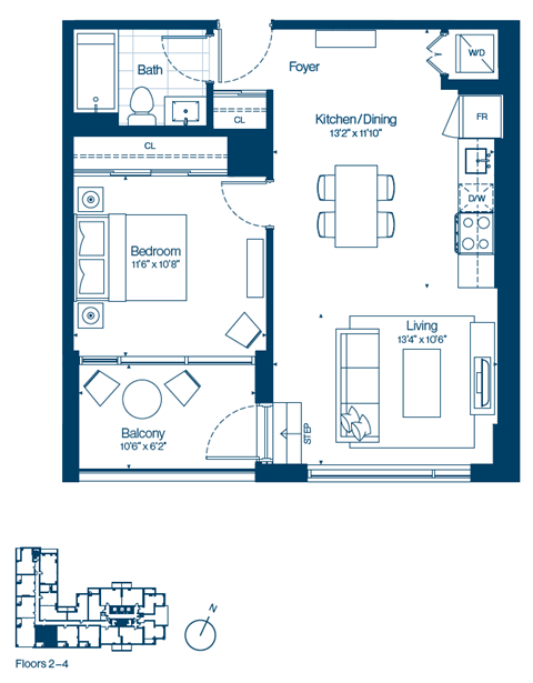 1295 Carling Avenue 1-2 Beds Apartment for Rent - Photo Gallery 13
