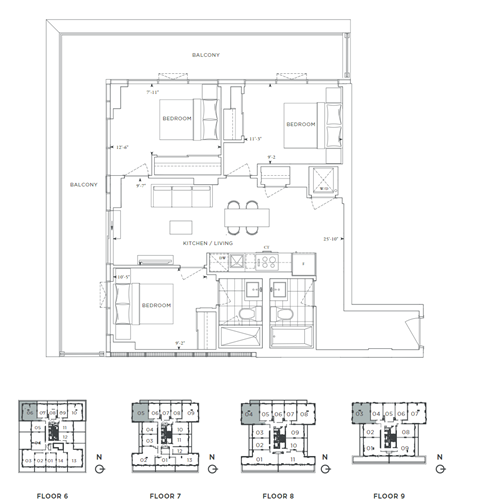 400 Dufferin Street Studio-3 Beds Apartment for Rent - Photo Gallery 79