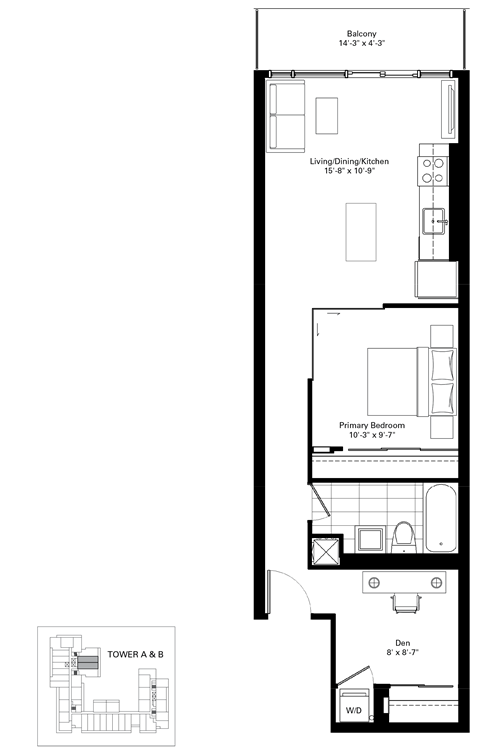 1100 King Street West 1-3 Beds Apartment for Rent - Photo Gallery 59