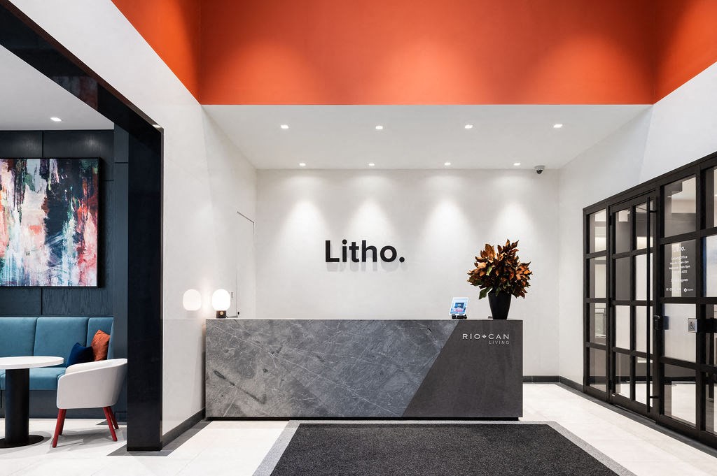the lobby or reception area of the lilotra office building