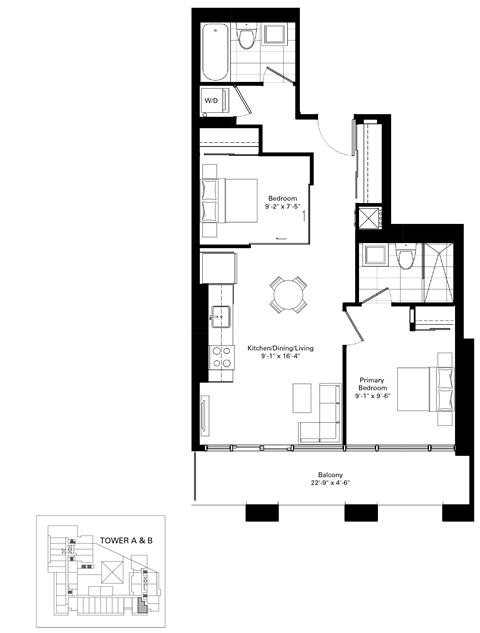 1100 King Street West Studio-3 Beds Apartment for Rent - Photo Gallery 72