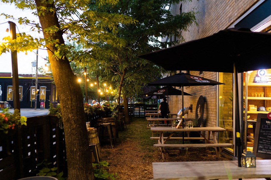 patio in downtown toronto