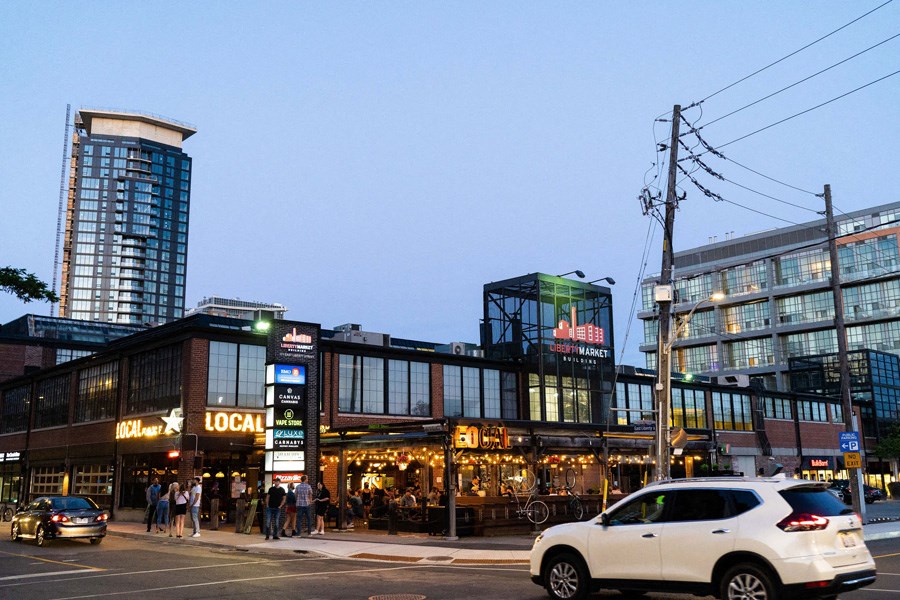 image of liberty village neighborhood