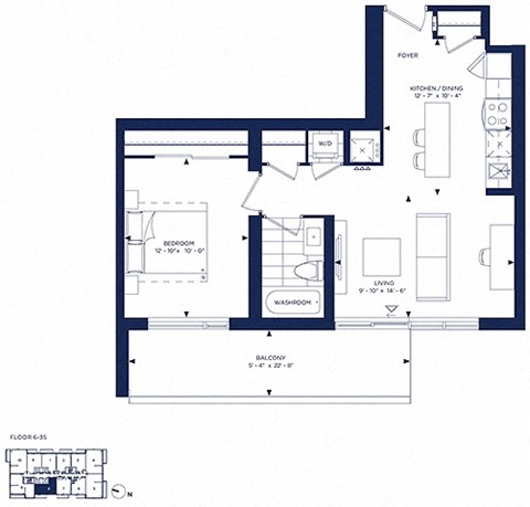 a floor plan of a house