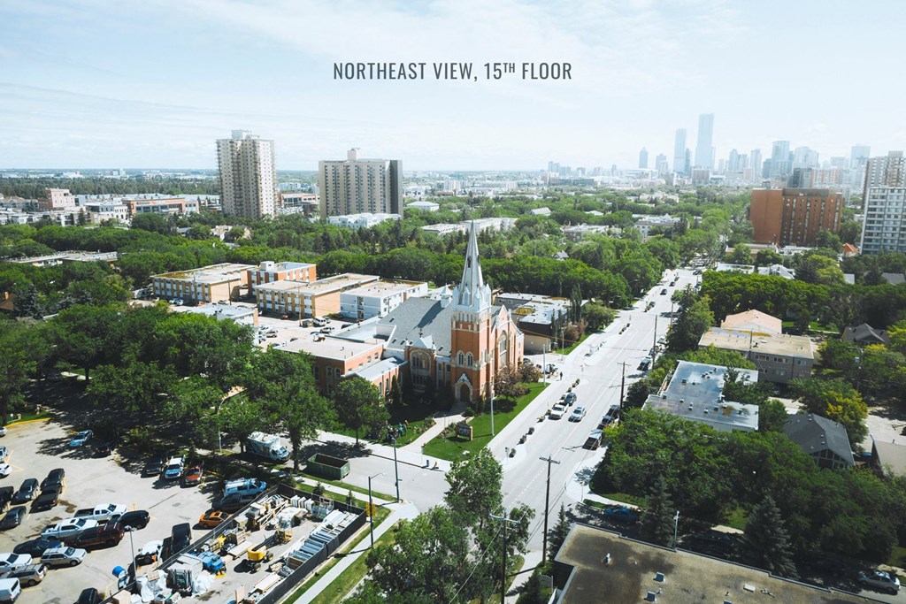 a view of the city from the roof of a church